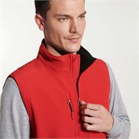GILET SOFTSHELL DOPPIO STRATO 300 g/m²  QUEBEC